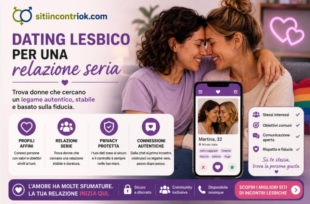 Dating lesbico per una relazione seria