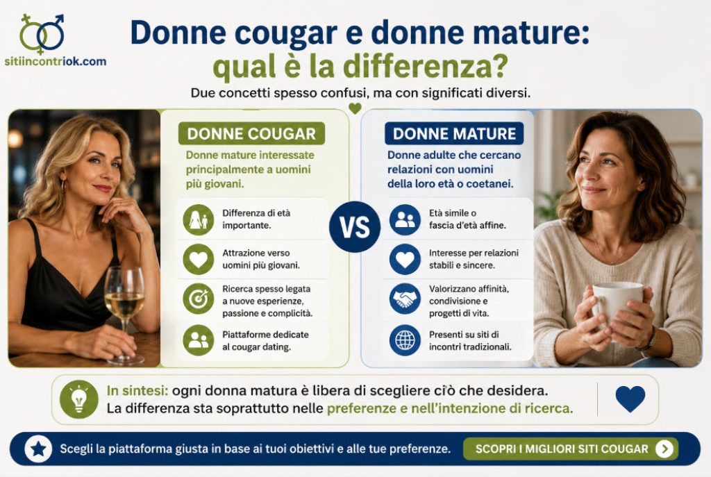 Donne cougar e donne mature