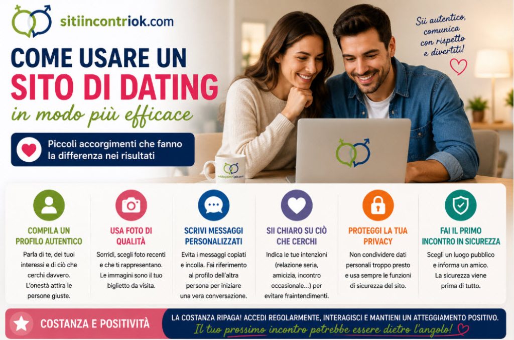 Come usare un sito di dating