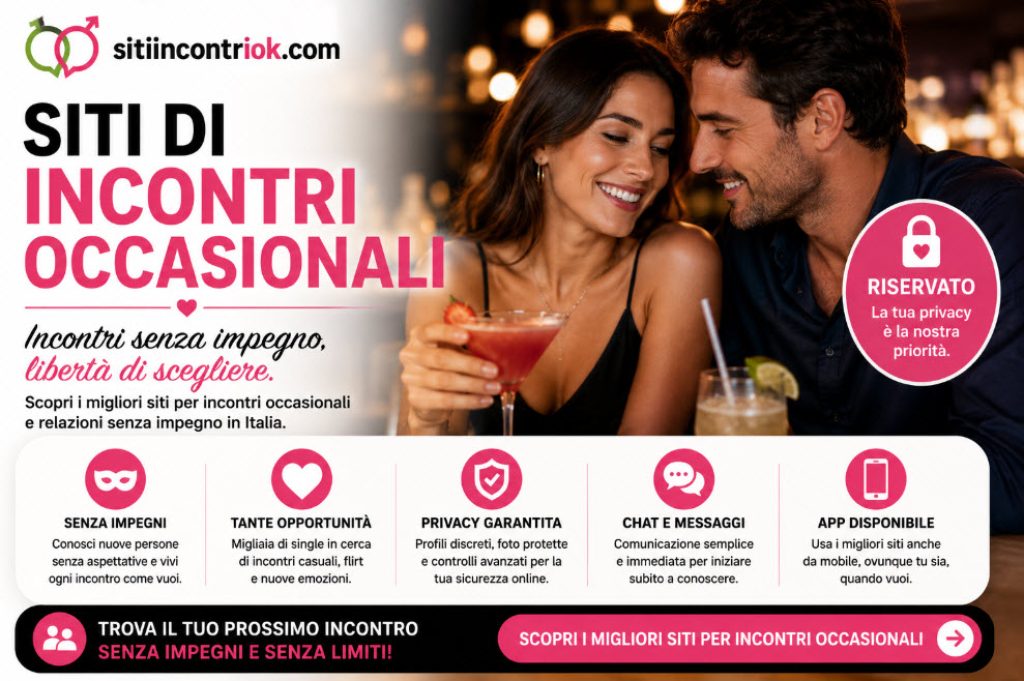 siti di incontri occasionali