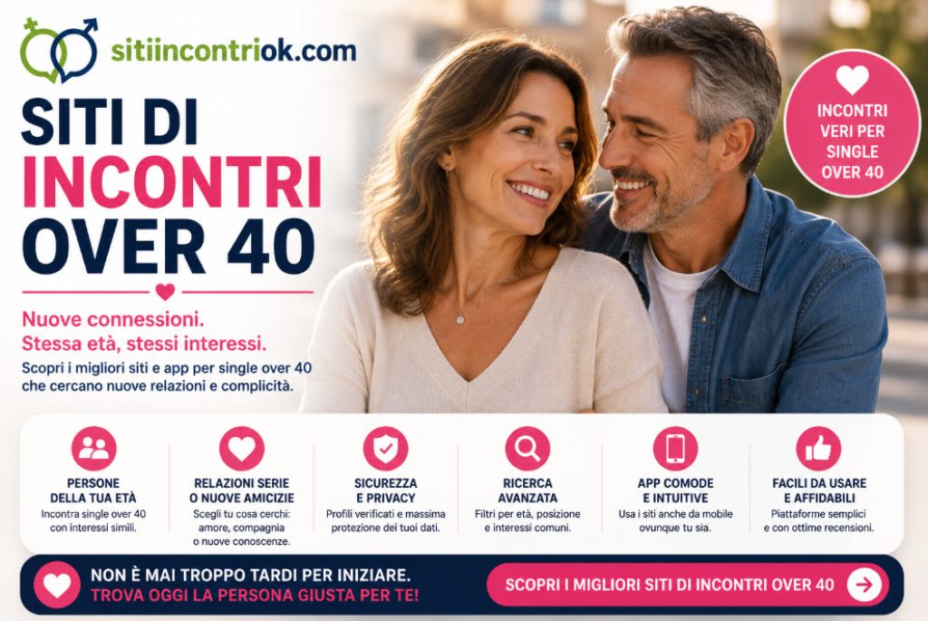 siti incontri over 40