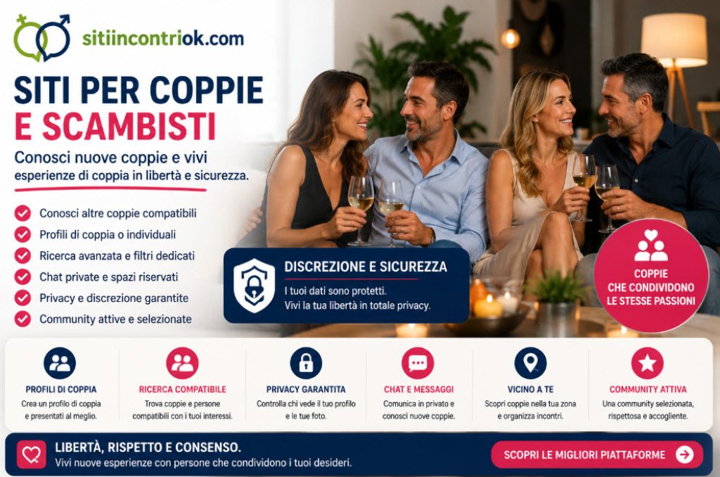 siti per coppie e scambisti